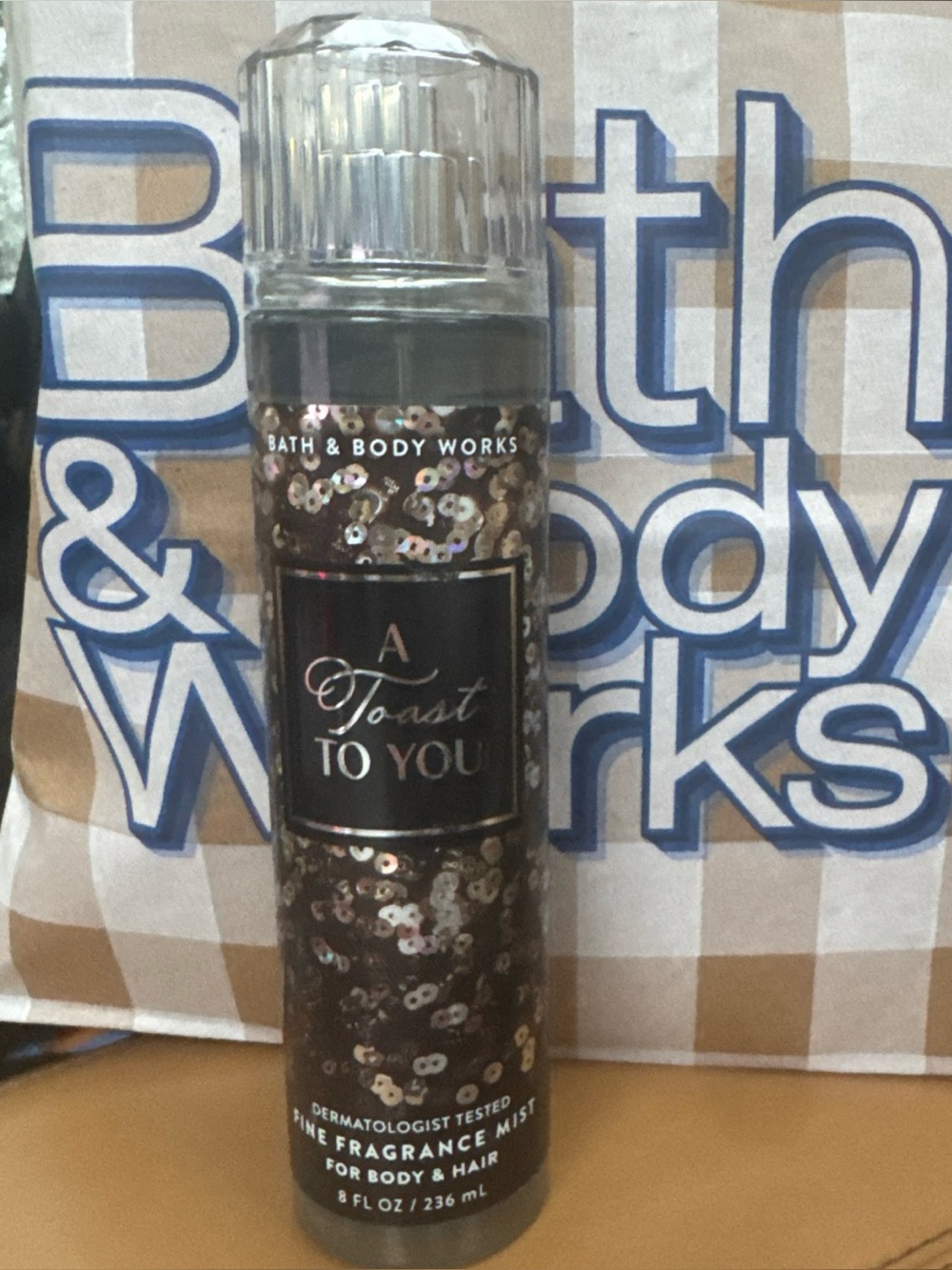 Bath & Body works a toast to you Fine Fragrance Mist_ Long- lasting scent_ New.